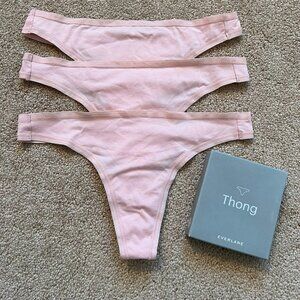 4-Pack Everlane The Cotton Thong